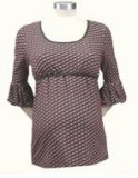 Japanese Weekend Bishop Slv Top - Large