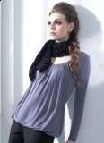 Mothers en Vogue L/S Slouchy Pleated Top