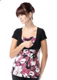 J/W D&A Tipped Bodice Top - Medium Only