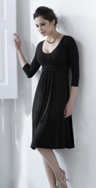 Mothers En Vogue 3/4 Sleeve Wrap Dress