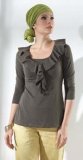 Soft Slub Ruffle Nursing Tee M & L