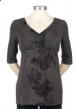 Double Butterfly Neck Top Large Only